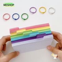 ราคา Me Index Cards, สีสัน DIY Loof-leaf Notepad, คุณภาพสูง Binder แนวนอนแฟลชการ ์ ดของขวัญ (24928028069)
