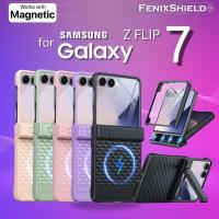 ราคา เคส พร้อมฟิล์มกระจก FenixShield Diamond Stand สำหรับ Samsung Galaxy Z Flip7 (26740302730)