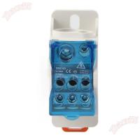ราคา ZHAOX UKK160 DIN Rail Terminal Block Box, Blue 690V Distribution Box, ทนทานติดตั้งง่าย 160A Power Distribution Terminal Block ตู้กระจาย (55555292214)