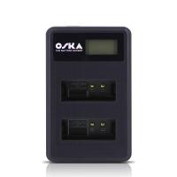 ราคา OSKA แท่นชาร์จแบตเตอรี่กล้อง Canon LP-E17 - แบบ 2 ช่อง (10670735303)