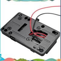 ราคา แผ่นอะแดปเตอร์แบตเตอรี่ V-Mount พร้อมกล้อง DSLR เอาต์พุต D-Tap กล้องวิดีโอและไฟวิดีโอ (55705407767)