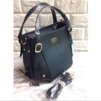 ราคา กระเป๋าทรง Basket สีเขียว แบรนด์ Pimmy แท้ (1772667801)