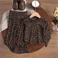 ราคา ชุดสูทเด็กผู้หญิงลายเสือดาวแขนยาวสำหรับฤดูใบไม้ผลิ ประกอบด้วยเสื้อยืดและกางเกงบาน ชุดแฟชั่นสองชิ้น#女童套装春装儿童春季豹纹长袖T恤喇叭裤两件套洋气弹力时髦t * 类别 (50553314066)