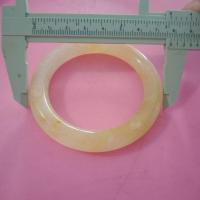 ราคา กำไลหินแท้ กำไลหินหยกน้ำผึ้ง หยกพม่าแท้ สีหายาก ขนาดรอบข้อมือ < 17 cm. (13518900459)