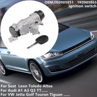 ราคา Ignition Switch Starter Steering Ignition Lock For VW Golf 2004-2011 MK5 MK6 Jetta Audi Q3 A3 8L 20 (48904152476)
