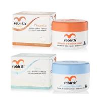 ราคา (ชุดคู่) ครีมรกแกะ Rebirth Original placenta / ครีมน้ำมันนกอีมู Rebirth Emu Anti-Wrinkle Cream with AHA ขนาด 100ml. (2218007392)