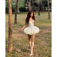 ราคา NinisesiSwan dress พร้อมส่ง แบรนด์เวียดนาม แบรนด์แท้ (25291179615)