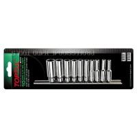 ราคา GBAR1001 TOPTUL 10PCS 1/4" DR. 12PT Deep Socket Rail Set- SAE (27213454221)