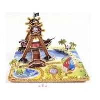 ราคา Kreme & Cocoa ตัวต่อกระดาษโฟม 3D เรือไพรเรท ของเล่นเด็ก ของเล่นเสริมทักษะการเรียนรู้ ต่อง่าย (3378694348)