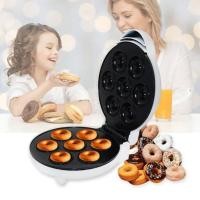 ราคา เครื่องทำโดนัท เครื่องอบขนมทรงกลม โดนัทจิ๋ว Donut Maker 7 หลุม (29954006445)