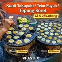 ราคา ทาโกะยากิ / ไข่นกกระทา / แป้งโคเร็ต – เหล็ก & เหล็ก ขนาด 24ซม (13หลุม) / 33ซม (28หลุม) (42774482565)