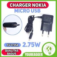ราคา เครื่องชาร์จ Nokia Micro USB 5V 0.55A (48503786811)