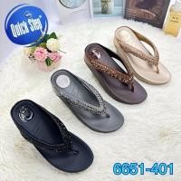 ราคา รองเท้ายี่ห้อ quick step สวมใส่สบาย ตามรูปเลยจ้า ส้นสูง 1.5นิ้ว สนใจสอบถามไซส์ก่อนกดสั่งนะคะ (20115848631)