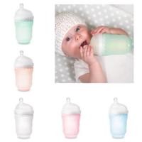 ราคา Olababy gentlebottle ขวดนมซิลิโคน 8 ออนซ์ สีเขียว พร้อมจุกสำหรับ 3 เดือนขึ้นไป (26625437101)