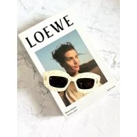 ราคา [Myloveluxx] แว่นตากันแดด Loewe ประดับ crystal สี ivory ของแท้ 100% อุปกรณ์ครบ (27463722124)