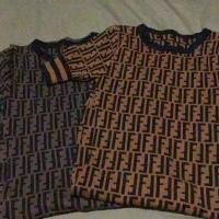 ราคา เดรสแฟชั่น มือ1 ลายFendi (7324362388)