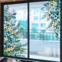 ราคา สติกเกอร์ติดผนังพืชสีเขียวสไตล์ INS สติกเกอร์ติดประตูกระจกสติกเกอร์ติดหน้าต่างสร้างสรรค์สดใสสำหรับห้องนอนตกแต่งระเบียง (27519446658)