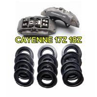 ราคา ซีลกันฝุ่น ลูกยางกันฝุ่น ปั้มเบรคหน้า Porsche Cayenne ปอร์เช่ คาเยน 17Z 18Z เบรค 6 Pot ชุดซ่อมเบรค (51704148907)