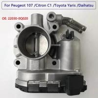 ราคา New Throttle Body for Toyota Yaris Aygo IQ Peugeot 107 Citroen C1 Daihatsu 1.0L Throttle Valve Assy (44805688406)