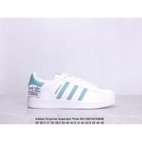 ราคา Adidas New Originals Superstar Pride RM การดูดซับแรงกระแทกป้องกันการลื่นไถลสวมรองเท้ากีฬาลำลองต่ID7279100% genuine (24950316925)