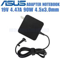 ราคา Asus 90W 19v 4.74a ขนาด 4.5 * 3.0 mm สายชาร์จ อะแดปเตอร์ เอซุส Notebook Adapter (27632550091)