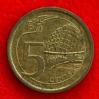 ราคา เหรียญสิงคโปร์ Singapore 5 cents ปี 2013 เหรียญต่างประเทศ (28874663947)