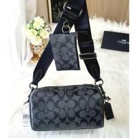 ราคา Coach CJ674 Axel Crossbody In Signature สะพายชายมาพร้อมใบลูก (25619113049)