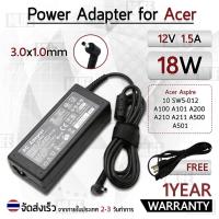 ราคา สายชาร์จ คอม อะแดปเตอร์ Acer 12V 1.5A อะแดปเตอร์คอม Charger Adapter Power Supply Acer Aspire Switch 10 SW5-012 โน๊ตบุ๊ค (9098344058)