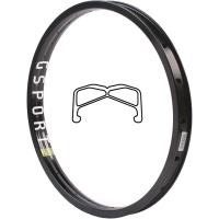ราคา ขอบล้อจักรยาน BMX อลูมิเนียม 2 ชั้น ขนาด 20นิ้ว 36รู GSPORT Rollcage Rim Black (43257847932)