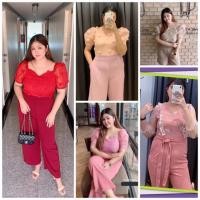 ราคา จั้มสูท ดอกไม้3D อก32-42” งานป้ายจ้า สาวอวบใส่ได้ มี 2 ไซส์ ให้เลือกจ้า (2684294278)