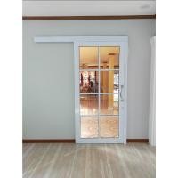 ราคา 80x200ประตูบานเลื่อนซ้อนผนังตกแต่งลายลูกฟัก (43854126840)