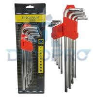 ราคา PROPAN ชุดกุญแจ Super Long Star L ชุดกุญแจ Star Torx 9 ชิ้น (41171192291)