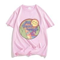 ราคา COD Im Dead Inside Dolphin เสื้อ Sun เสื้อยืดกราฟิกผ้าฝ้าย 100% Tees ผู้ชาย/ผู้หญิง Casual T เสื้อฤดูร้อนแฟชั่นแขนสั้น (51450495614)