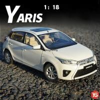 ราคา 1:18 Scale Diecast Toyota Yaris L ผ่อนได้ ❤ โมเดลรถเหล็ก (7649125750)
