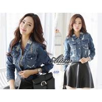ราคา เสื้อแจ็คเก็ตยีนส์ Alicia - เสื้อแจ็คเก็ตยีนส์ licia / แจ็คเก็ตยีนส์ / แจ็คเก็ตยาว (4981021988)