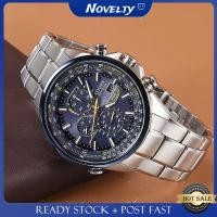 ราคา Citizen Men Chronograph Watch Blue Angel นาฬิกาเหล็กมัลติฟังก์ชั่น (24432573193)