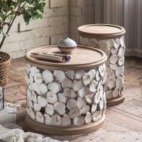 ราคา โต๊ะกาแฟขนาดเล็กสไตล์อเมริกันย้อนยุคloftมุมเหล็กเก่าสไตล์อุตสาหกรรม AYDV (27752743295)