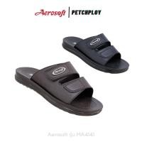 ราคา Aerosoft รุ่น MA4141 รองเท้าแตะผู้ชายแบบสวม แอโร่ซอฟ เบอร์ 39-44 รุ่น 4141 (3746339916)