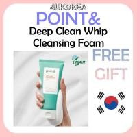 ราคา POINT& Deep Clean Whip Cleansing Foam โฟมล้างหน้า 100g/ K-BEAUTY (27354651962)