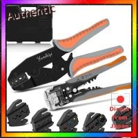 ราคา YUMKIYI Automatic Wire Stripper - 3-in-1 Tool (Wire Cutter/Cable Stripper/Crimping Tool) for AWG 24-10 Standard, Heavy-Duty Electrician's Tool, Featuring Wire Stripping, Crimping, and Cutting Function