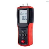 ราคา Digital Manometer 2.4 นิ้ว LCD ความแม่นยําสูงมือถือ Dual-port Manometer ±2Psi Differential Air P McenT Manometer (29238465173)