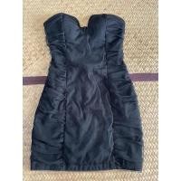 ราคา เดรสเกาะอกสั้นสีดำเน้นเซ็กซี่ (15447564178)