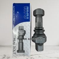 ราคา RYU แท้ๆ สกรูล้อหลัง ISUZU NPR120 สีเทา ซ้าย น็อตล้อหลังอีซูซุ 6ล้อ/SRFH (42625528269)