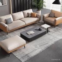 ราคา ห้องนั่งเล่นหนังหนังแท้โซฟาขนาดเล็กสํานักงานโซฟาแผนกต้อนรับสํานักงานที่ทันสมัยพรีเมี่ยมแสงหรูหราโซฟาที่เรียบง่าย ฉ2ส (56805264101)