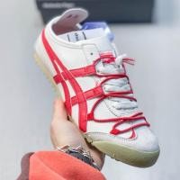 ราคา Onitsuka Tiger MEXICO 66 CNY New Year Limited Retro Classic รองเท้าผ้าใบสีขาวสีแดง (54454952858)
