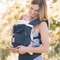 ราคา เป้อุ้มเด็กมือสอง Ergo baby Organic มีราคาตำหนิ ส่งฟรี! สายคาดเอวใหญ่ พยุงน้ำหนักไม่ปวดหลัง มี hood สำหรับ4ด-3ขวบ (1402338734)