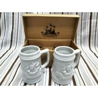 ราคา Columbus ชุดเชต แก้ว มัค เนื้อเซรามิค มีหู ( 2 ใบ ) (15071427997)