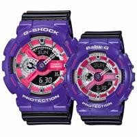 ราคา Casio G-shock & Baby-G นาฬิกาข้อมือผู้ชายและผู้หญิงรุ่นGA-110NC-6A & BA-110NC-6A (261371840)