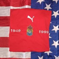 ราคา เสื้อยืดมือสอง Vintage ต่างประเทศ งานแบรนด์ P u m a เก่างานปัก 90's ผ้าบาง50/50 Made in Spain Size M.เก่า อก19/ยาว24 (41102915516)