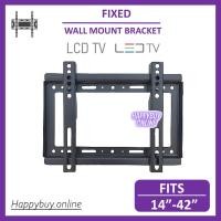 ราคา Universal LED/LCD TV Bracket แผง Plat คงที่ (14-42) แผงแบนคงที่ LED LCD TV Wall Mount Bracket (22368945512)